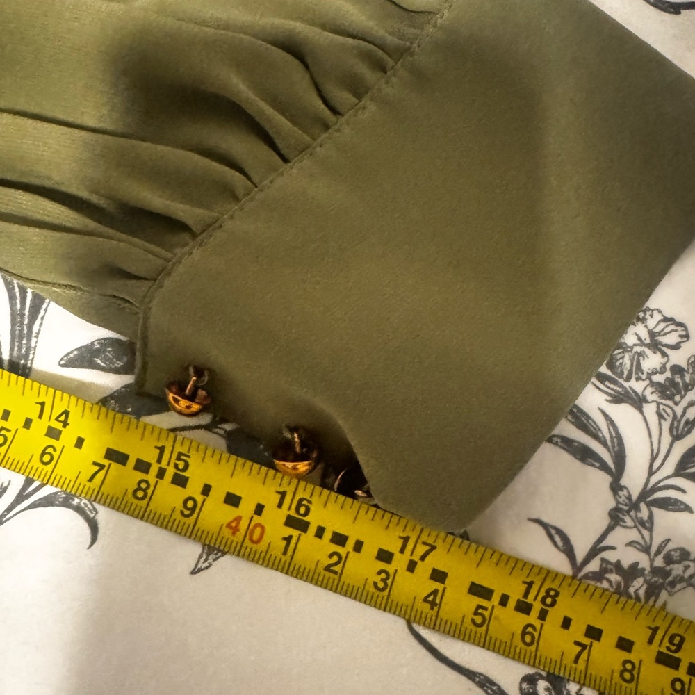 SOLD - Baltic Born Olive Long Sleeve Dress - Picture 8 of 11